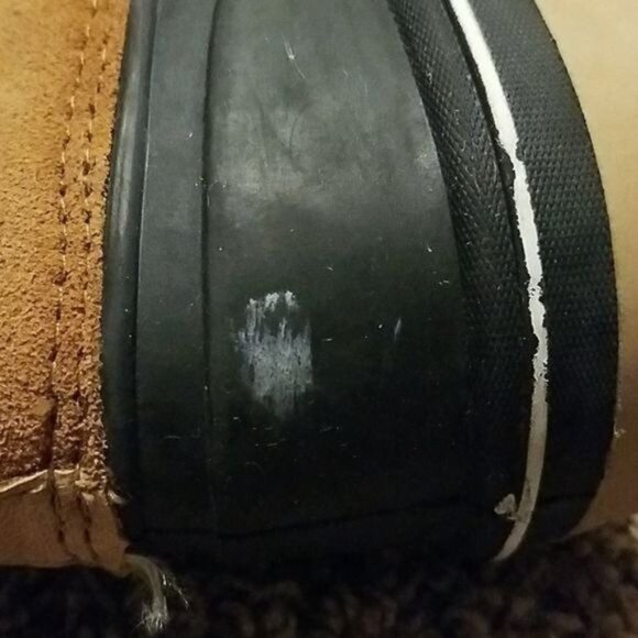 Cat & Jack Boots Leather Fur Winter SNOW Waterproof Kids YOUTH GIRLS Size 5 - Picture 5 of 11